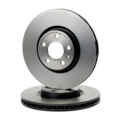 Abbildung von BREMBO COATED DISC LINE 09.B822.11 Bremsscheibe 320 30 5 innenbelüftet beschichtet hochgekohlt mit Schrauben AUDI: Q5