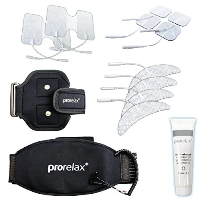 Abbildung von prorelax Elektrodenpads TENS EMS Zubehör Set,Umfangreiches