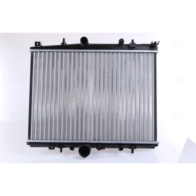 Abbildung von NISSENS 63702 Kühler, Motorkühlung Aluminium 380 549 26 Kühlrippen mechanisch gefügt PEUGEOT: 607 Limousine, CITROËN: C5 I Schrägheck