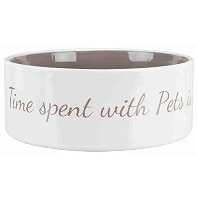 Abbildung von TRIXIE Futternapf Keramiknapf Pet&#039;s Home creme/taupe