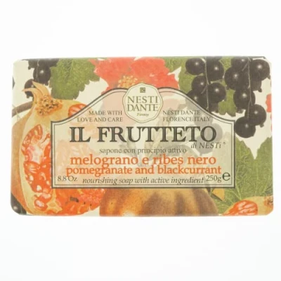 Abbildung von Nesti Dante Il Frutteto Pomegranate 250 g (Handseife aus natürlichen Inhaltsstoffen, lang anhaltender Duft, Seife) 664102