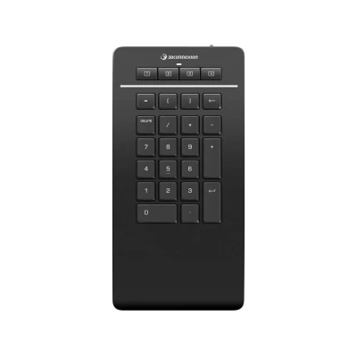Abbildung von 3Dconnexion Numpad Pro (Kabelloser Nummernblock, Bluetooth, USB C), Mattschwarz