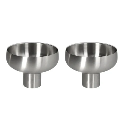 Abbildung von Blomus Koyoi Coupe Glas Matt Stainless Steel (set van 2)
