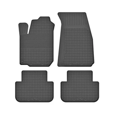 Abbildung von Gummimatten Fußmatten 1.5 cm Rand kompatibel mit Subaru Forester I (Bj. 1997 2002) ideal angepasst 4 Teile EIN Set