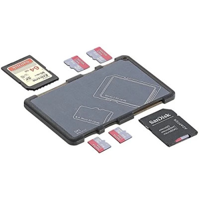 Abbildung von General Office Speicherkarten Organizer für 2 SD Karten und 4 microSD