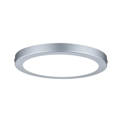 Abbildung von Paulmann 70933 LED Panel Atria rund incl. 1x15 Watt Deckenlampe Chrom matt Deckenleuchte Kunststoff Wohnzimmerlampe 4000 K