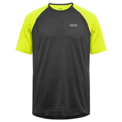 Abbildung von GORE WEAR Herren R5 Shirt&#039;, Black/Neon Yellow, S EU