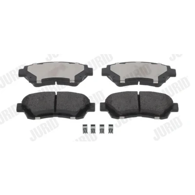 Abbildung von JURID 572392J Bremsbelagsatz nicht für Verschleißwarnanzeiger vorbereitet TOYOTA: Celica VI Coupe, Camry IV Limousine, Altezza, LEXUS: GS II, LS I