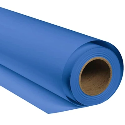 Abbildung von BRESSER SBP27 Papierhintergrundrolle 2,72 x 11m Chromakey Blau