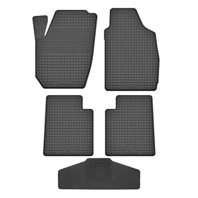 Abbildung von Fußmatten Vorne, Hinten + Tunnel für Suzuki Grand Vitara 1 1998 2005 FT/GT Gummi Gumimatten