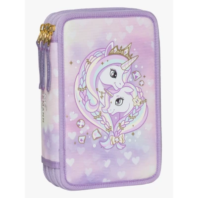 Abbildung von Beckmann Federmäppchen, Unicorn Princess Purple