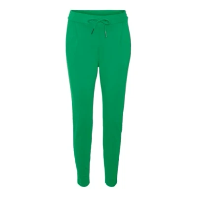 Abbildung von VERO MODA Damen VMEVA MW Loose String Pant GA NOOS Hose, Laurel Oak/Detail:Melange, XL / 32L