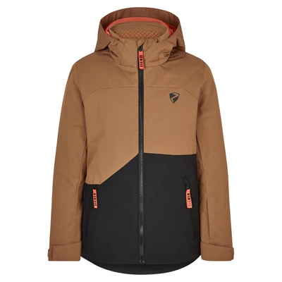 Abbildung von Ziener Snowboardjacke für Kinder, Größe: 128, Wood tex
