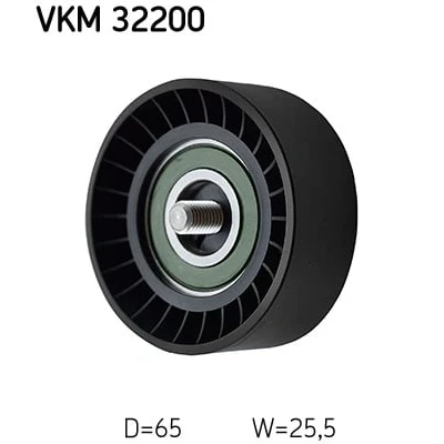 Abbildung von SKF VKM 32200 Umlenkrolle FIAT: Freemont, Ducato III Pritsche / Fahrgestell, Kastenwagen, ALFA ROMEO: 159 Sportwagon, Limousine, Spider
