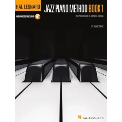 Abbildung von Hal Leonard Jazz Piano Method (Pianoforte Book / Audio Online): Noten, Lehrmaterial, Download (Audio) für Klavier: The Player&#039;s Guide to Authentic Stylings