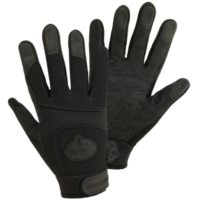Abbildung von FerdyF. Black Security Mechanics Handschuhe mit Spandex Rücken, 1 Paar, Gr. XL (10), Schwarz 1911 10