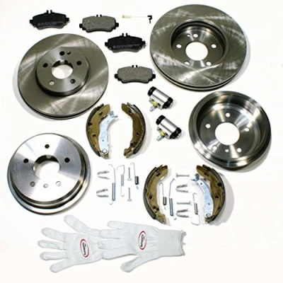 Abbildung von Autoparts Online Set 60003185 Bremsscheiben + Bremsbeläge vorne Bremstrommeln Bremsbacken Radbremszylinder Zubehör hinten