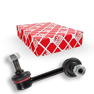 Abbildung von febi BILSTEIN 29527 Koppelstange Hinterachse links 85 M10 x 1,25 Plus mit selbstsichernder Mutter Stahl HONDA: CR V 3, 4