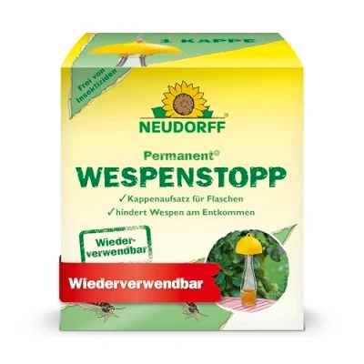 Abbildung von Neudorff Lebendfalle Permanent WespenStopp insektizidfreie Wespenfalle