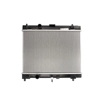 Abbildung von NISSENS 64671A Kühler, Motorkühlung Aluminium 350 488 16 Kühlrippen gelötet TOYOTA: Yaris II Schrägheck, III Schrägheck