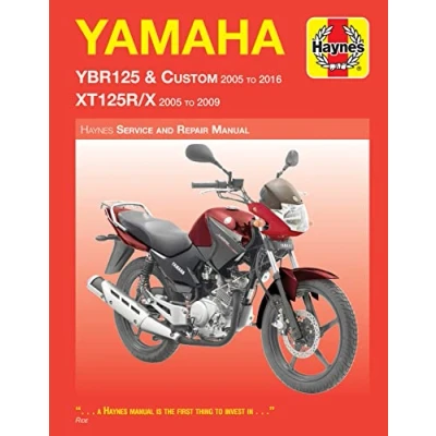 Abbildung von Yamaha YBR125 &amp; XT125R/X (05 16)
