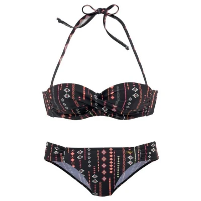 Abbildung von Buffalo Bikini multicoloured, Damen, Größe: 34xA, Multi coloured