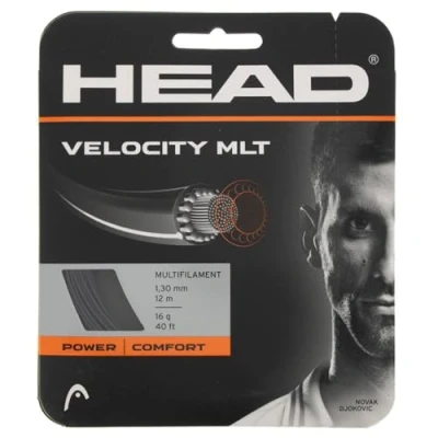 Abbildung von HEAD Unisex Erwachsene Velocity MLT Set Tennis Saite, Black, 16
