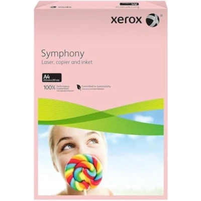 Abbildung von Xerox 003R92306 farbiges Druckerpapier Kopierpapier Symphony pastell Din A4, 160 g/m², 250 Blatt pro Pack, rosa
