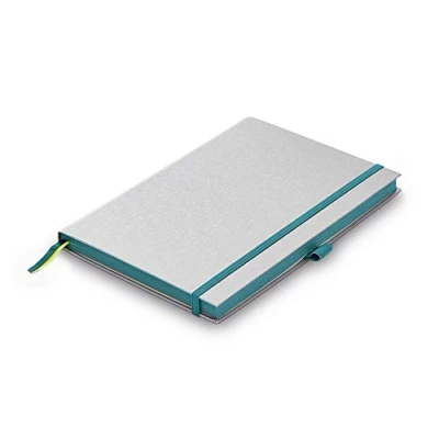 Abbildung von Lamy paper Hardcover A5 Notizbuch 810 Format DIN A5(145 x 210 mm) in der Farbe Turmaline mit Lineatur, 192 Seiten und elastischem Verschlussband