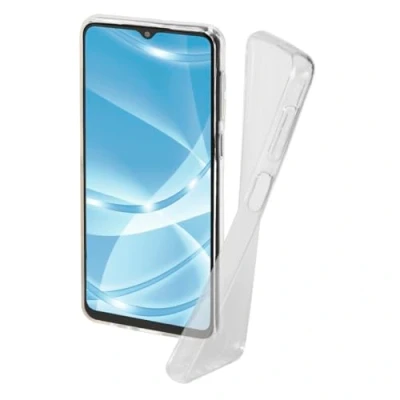 Abbildung von Hama Handyhülle für Samsung Galaxy A13 4G „Crystal Clear“ (durchsichtige Hülle aus TPU, Flexible Schutzhülle, Handyschutz mit Anti Rutsch Oberfläche) transparent