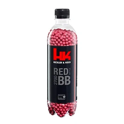 Abbildung von Heckler &amp; Koch Premium Selection Airsoft Munition Flasche, Rot, One Size