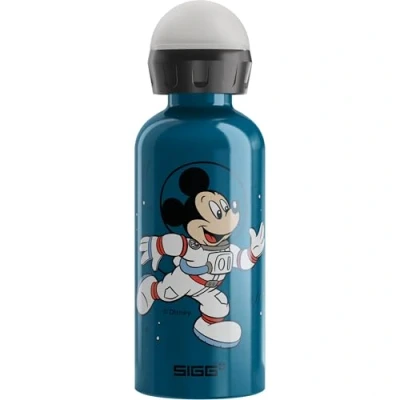 Abbildung von SIGG Alu Trinkflasche Kinder KBT Astronaut Auslaufsicher Federleicht BPA frei Klimaneutral Zertifiziert Blau 0,4L