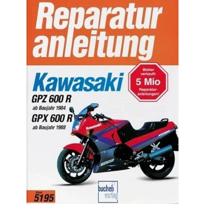 Abbildung von Kawasaki GPZ 600 R (ab Baujahr 1984) GPX 600R 1988) (Reparaturanleitungen)