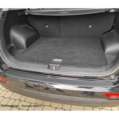 Abbildung von MAX6 Passgenaue Heckstoßstangenschutzfolie kompatibel mit Volkswagen Passat 3C Variant Facelift 2011 2014 Karbon Optik