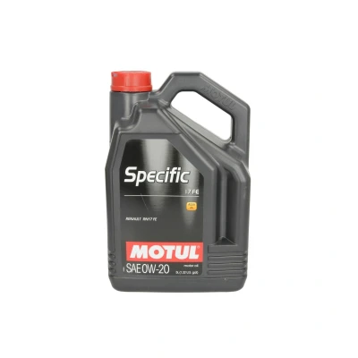 Abbildung von Motul Specific 17 FE 0W 20 5l Motoröl 109950 HYUNDAI: Tucson, i40 Kombi, i30 III Schrägheck, RENAULT: Kadjar, Talisman Grandtour, DACIA: Duster II