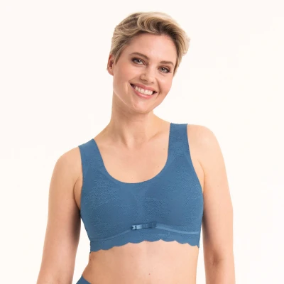 Abbildung von Anita Essential Bustier, Damen, Größe: XS, Blue heaven