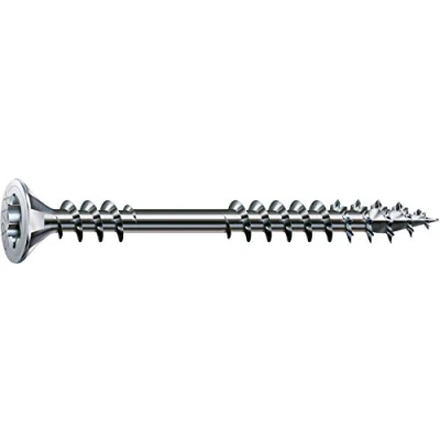 Abbildung von SPAX 541010450805 Verlegeschraube 4.5X 80 Teilgewinde Torx 20 Wirox Silber, 4,5 x mm, 200 Stück