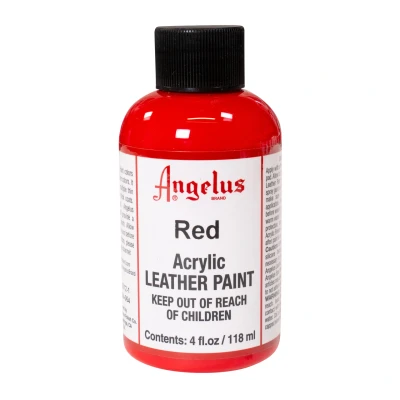 Abbildung von Angelus Lederfarbe Rot 118ml