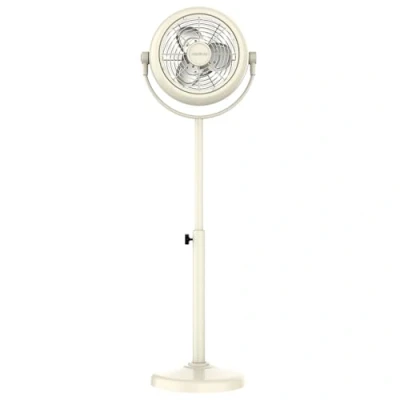 Abbildung von Cecotec Standventilator EnergySilence 250 ClassicStyle Beige 25 W, 10 Zoll Durchmesser, 3 Aerodynamische Flügel, Verstellbare Neigung, 2 Geschwindigkeiten, Elegantes Design, Farbe