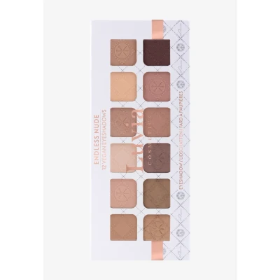 Abbildung von Luvia Profi Lidschatten Palette Endless Nude Eyeshadow Inkl. 12 Matten &amp; Warmen Schimmer Tönen Limitierte Geschenkbox Geschenkidee Für Frauen Vegane Kosmetik/Schminke