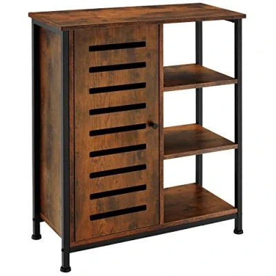 Abbildung von tectake Highboard Sideboard (Sideboard, Montagematerial, Montageanleitung), Industrial Style