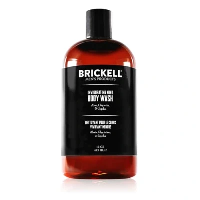 Abbildung von Brickell Men&#039;s Invigorating Mint Body Wash Natürliches &amp; organisches Minz Duschgel mit Aloe, Glycerin Teebaumöl Ohne Sulfate Parfümiert