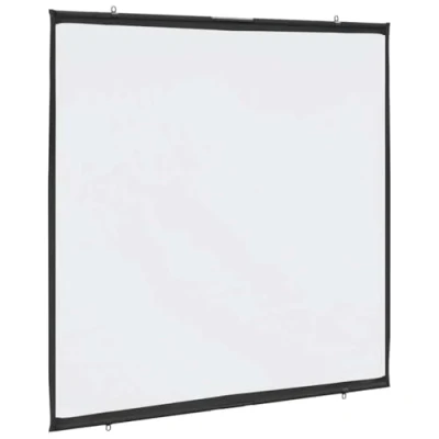 Abbildung von vidaXL Beamer Leinwand Wandhängend 72 Zoll 1:1, Projektionswand, Leinwand, Heimkino Rolloleinwand