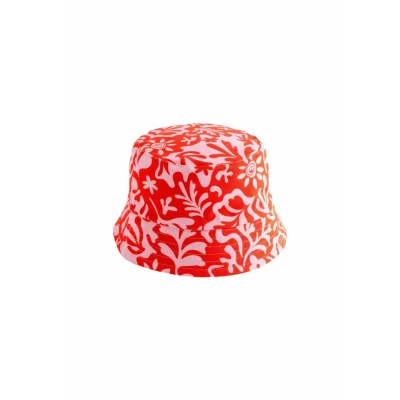 Abbildung von Next Reversible Hut, Herren, Größe: L/XL, Lemon coral print