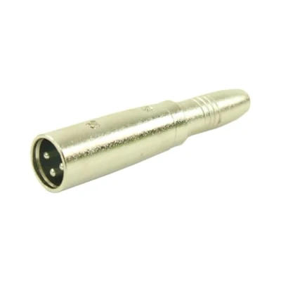 Abbildung von Plugger Adaptateur Jack femelle mono/XLR mâle 3b Noir