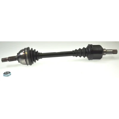 Abbildung von SPIDAN 24872 Antriebswelle 676 mit Mutter PEUGEOT: 607 Limousine, Expert II Kastenwagen, 407 SW, FIAT: Scudo II, Kastenwagen