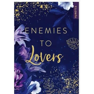Abbildung von myNOTES Papeterie: Notizheft Romance: ENEMIES TO LOVERS Heft, liniert, A5, für Notizen und gute Ideen unterwegs