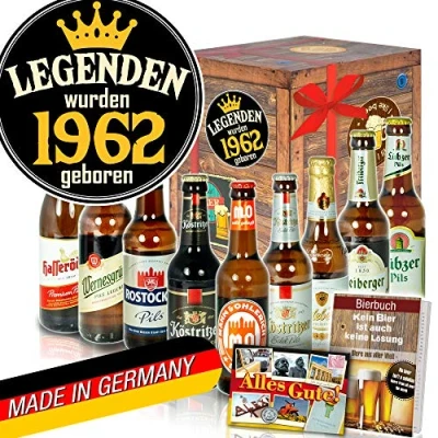 Abbildung von Legenden 1962 ++ DDR Bier Geschenk Geburtstag