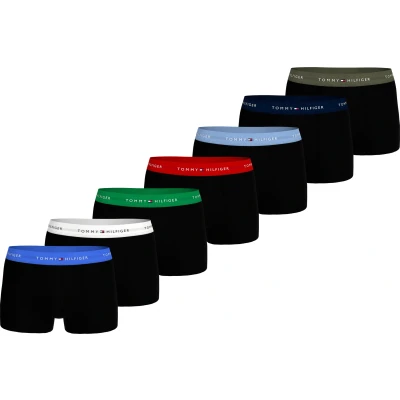 Abbildung von Tommy Hilfiger Signature Trunk 7 PACK Panties, Herren, Größe: XL, Black