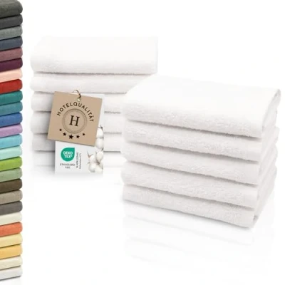Abbildung von ZOLLNER Seiftuch, (10 St), 30 x cm, 100% Baumwolle, vom Hotelwäschespezialisten